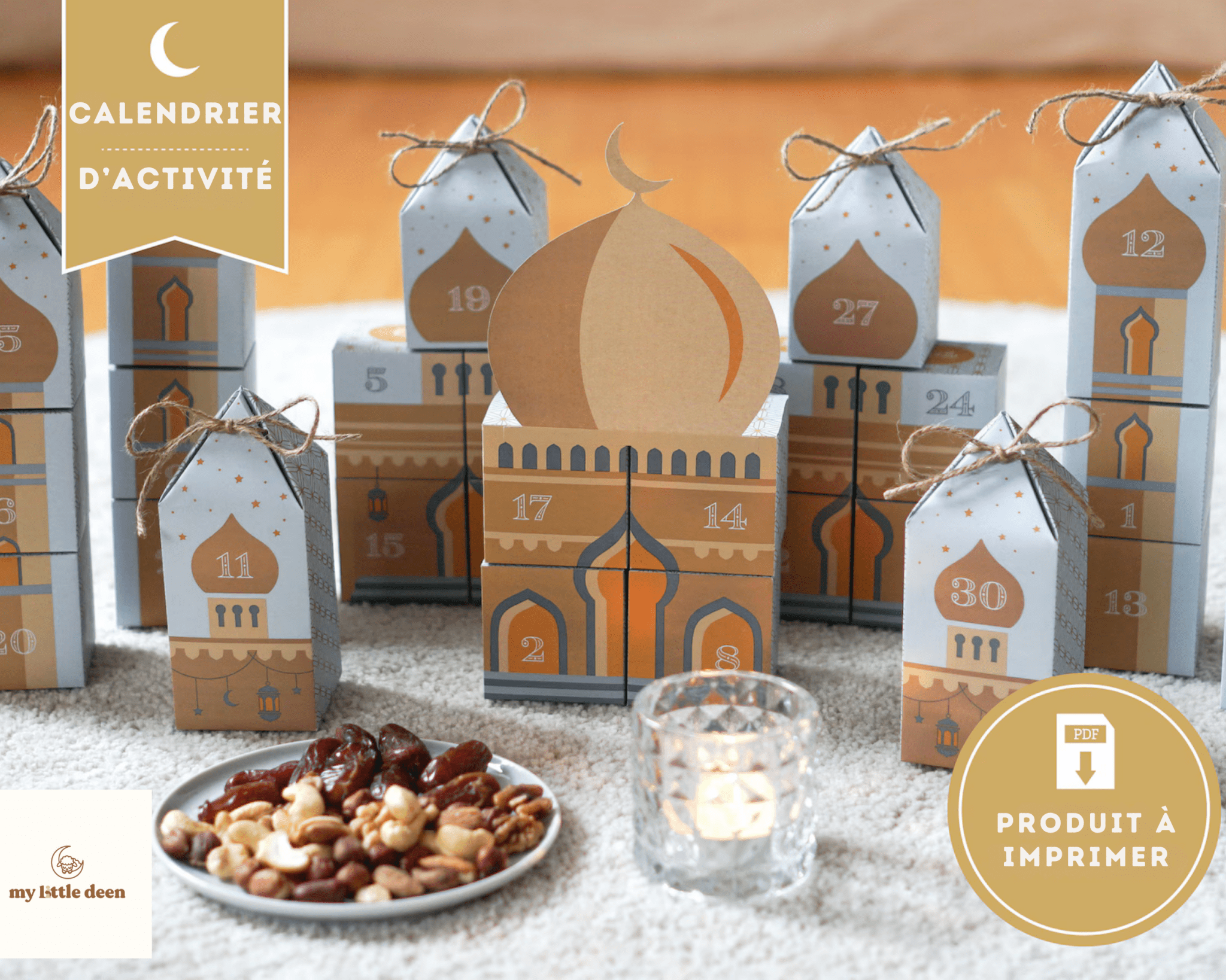 Build-your-own 30-day Islamic educational family activity calendar