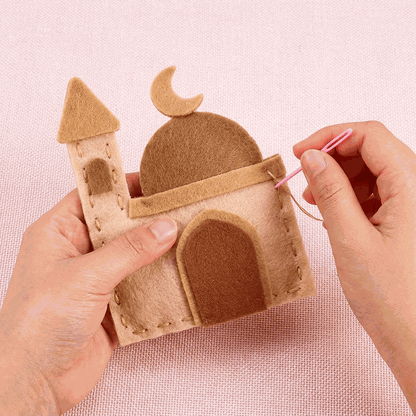 Ramadan sewing kit with 7 creative projects for the holy month