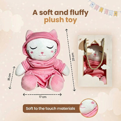 A soft and fluffy plush toy