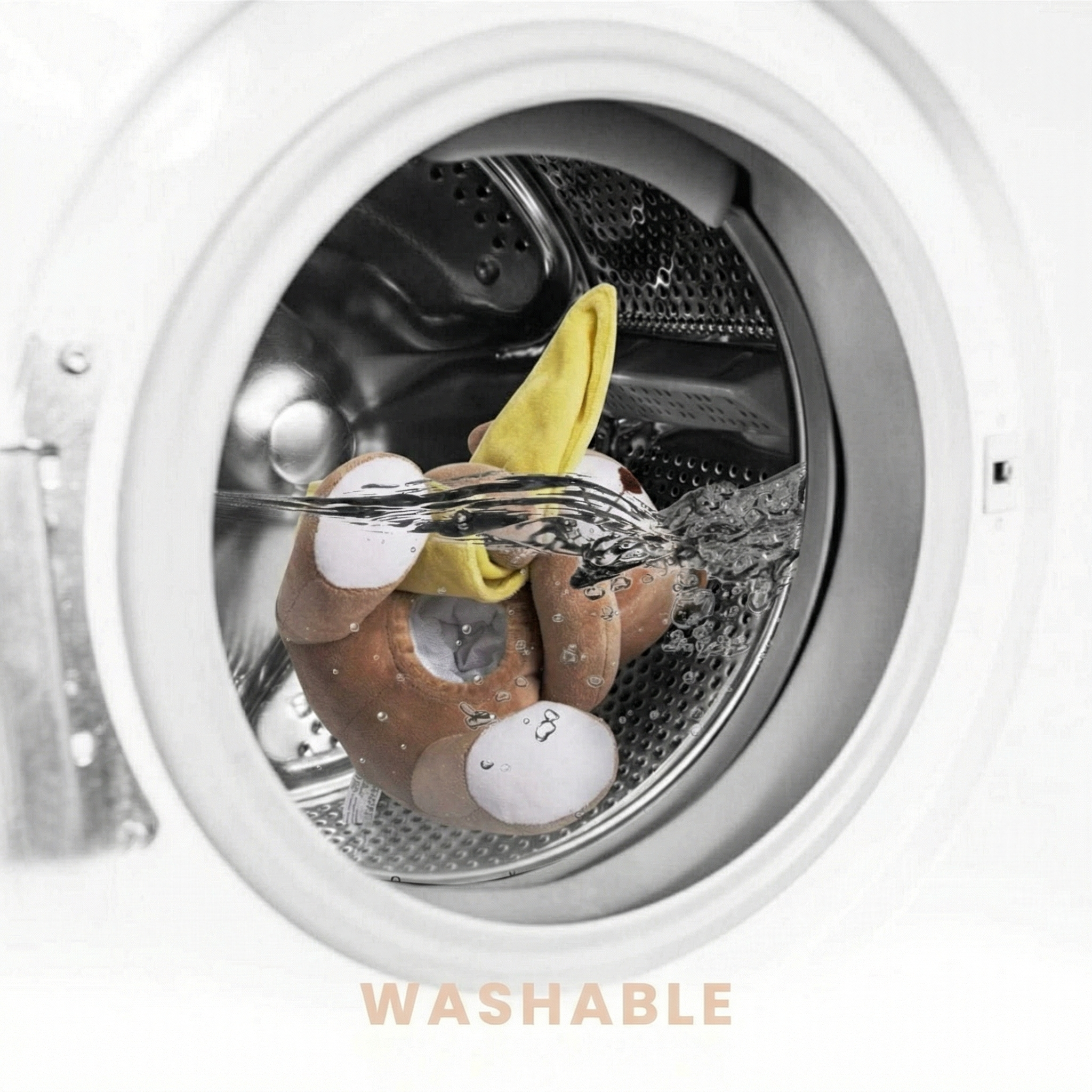Machine washable night light plush